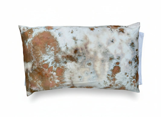 Golden Dune — 25 Momme, 100% Mulberry Silk, Zippered Pillowcase