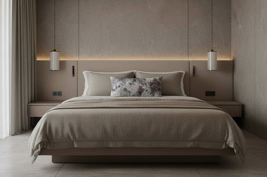 Lunar Lullaby — 25 Momme, 100% Mulberry Silk, Zippered Pillowcase