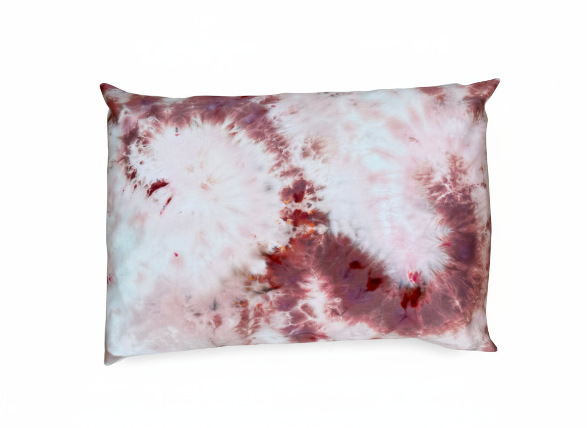 Sunset Sorbet — 25 Momme, 100% Mulberry Silk, Zippered Pillowcase