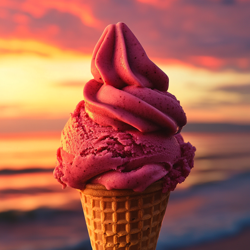Sunset Sorbet — 25 Momme, 100% Mulberry Silk, Zippered Pillowcase