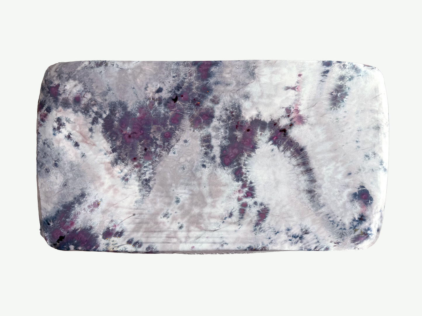 Lunar Lullaby  — 19 Momme, 100% Mulberry Silk, Standard Crib Sheet