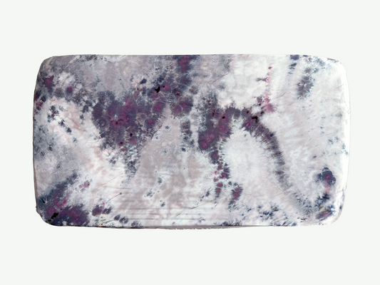 Lunar Lullaby  — 19 Momme, 100% Mulberry Silk, Standard Crib Sheet
